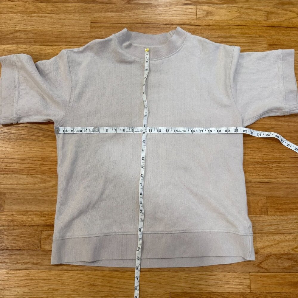 Men's Beige Short Sleeve Tee - Picture 2 of 7